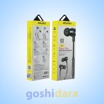 هندزفری سیمی اوی مدل Awei L1 مشکی ا Awei L1 super bass sports wired earphone