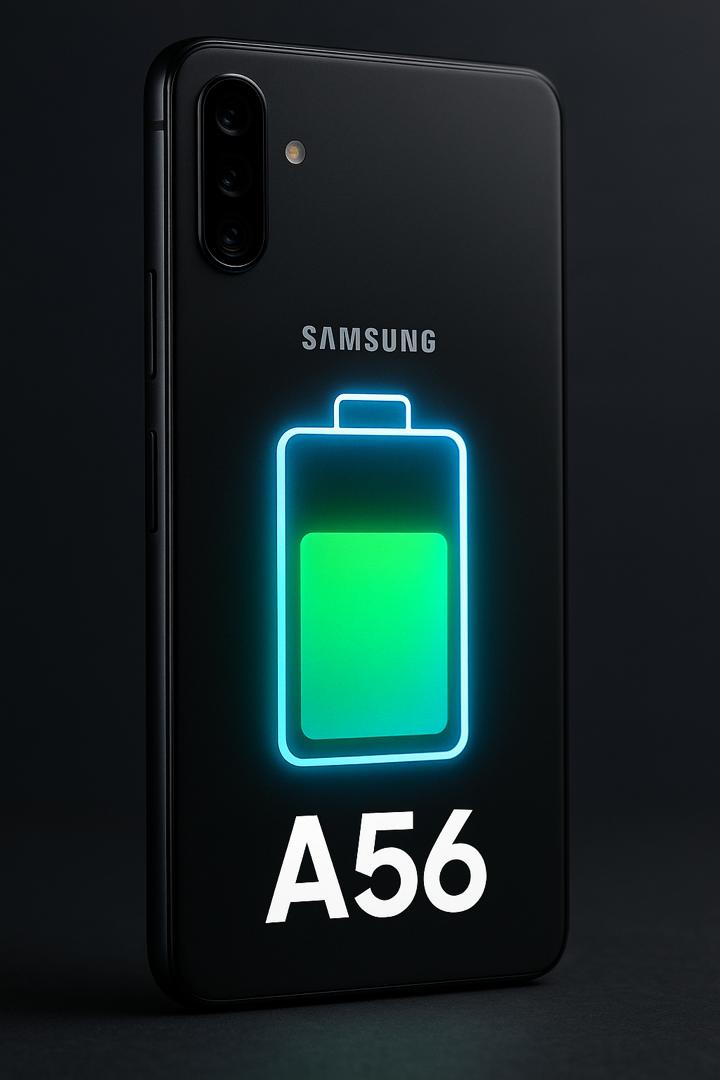 بررسی باتری گوشی سامسونگ A56